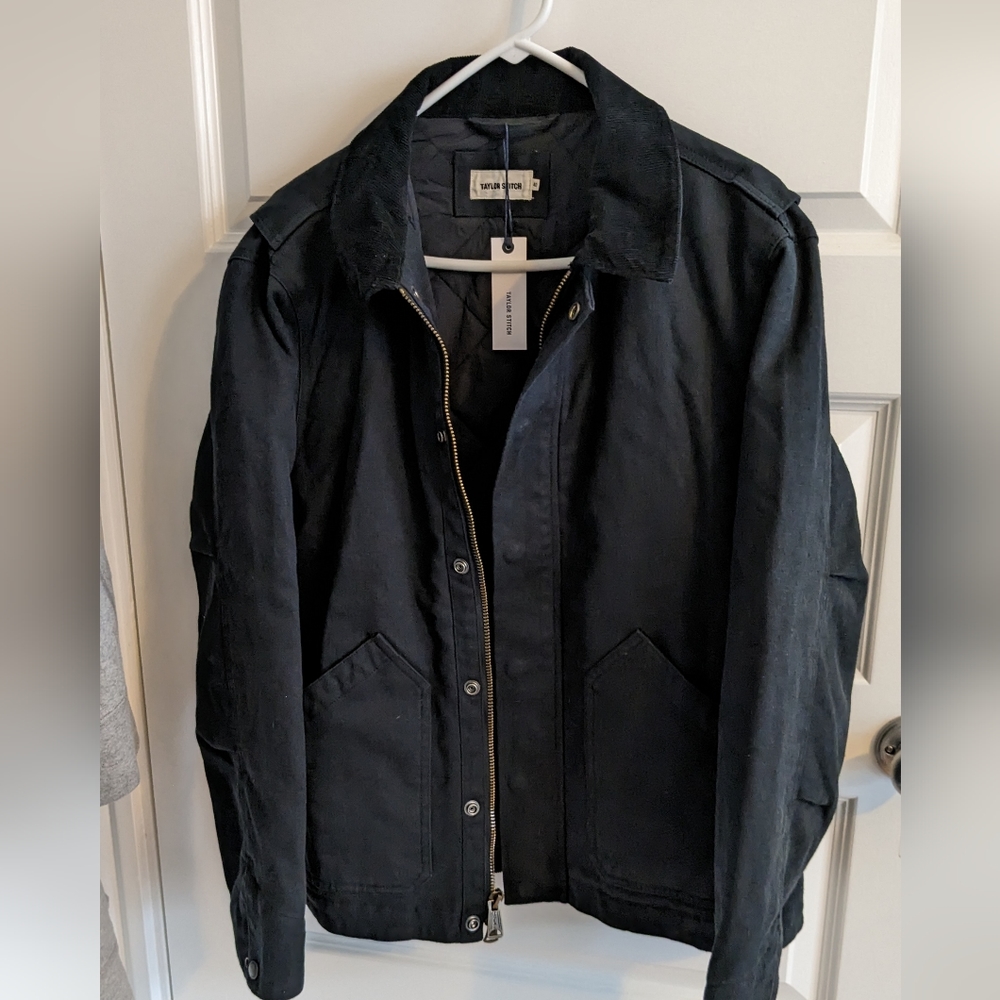 Taylor stitch the workhorse jacket in coal boss duck BNWT